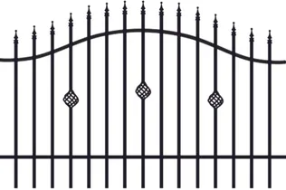 AIAMOODUL POLBRAM "LAURA" 2,00X1,20M RAL9005