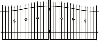 TIIBVÄRAV POLBRAM "LAURA" 4,00X1,50M RAL9005