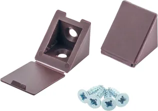 NURGA FIKSAATOR SUKI 35X25X25X25MM PRUUN