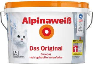 SEINA- JA LAEVÄRV ALPINAWEISS DO SF 1L VALGE MATT