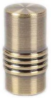 OTSIK ALMERO Ø16MM KULDNE 2TK