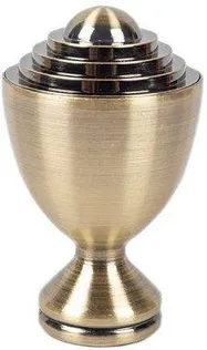 OTSIK ODEON Ø25MM KULDNE 2TK