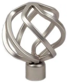 KARDINAPUU OTSIK KULA AZUR Ø16MM MATT HÕBE 2TK