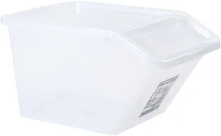 HOIUKAST PLAST TEAM BASIC SLANTED 40L KAANEGA LÄBIPAISTEV