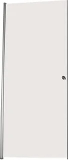 DUŠIUKS AQUALINE SIRGE 5MMX96,5X200CM KIRGAS KLAAS ALUM.PROFIIL