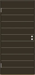 VÄLISUKS SWEDOOR BASIC B0070 PRUUN 9X21 VASAK