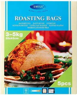 KÜPSETUSKOTID SMILE 35X43CM, 3-5KG, 5TK PAKIS