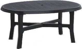 OVAALNE LAUD PROGARDEN DANUBIO 165X110X72CM ANTRATSIIT