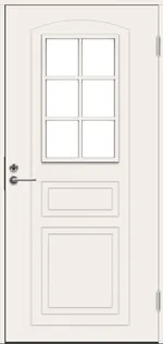 VÄLISUKS SWEDOOR BASIC B0020 VALGE 9X21 PAREM