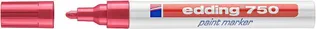 VÄRVIMARKER EDDING PERMANENTE 750 PUNANE 2-4 MM