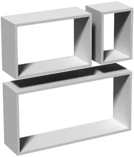 RIIULIKOMPLEKT DOMAX VALGE RISTKÜLIK