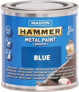 METALLIVÄRV MASTON HAMMER 250ML SILE SININE