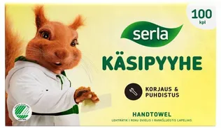 LEHTKÄTERÄTT SERLA 2-KIHILINE 100 LEHTE