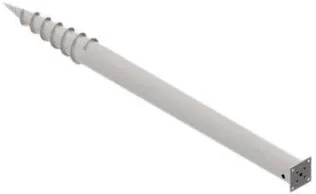 KRUVIVAI ARRAS 100X100MM KEERATAV L=1400MM, D=92MM