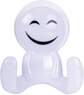 NAGI 2-NE RIDDER SMILEY VALGE VAAKUMKINNITUS