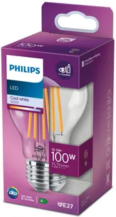 LED LAMP PHILIPS CLASSIC FILAMENT 10,5W E27 A60 1521LM