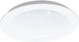 RIPPLAEVALGUSTI EGLO FIOBBO 14W LED 1800LM 3000K Ø225MM VALGE
