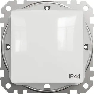 LÜLITI 1-NE VEKSEL IP44 SCHNEIDER-ELECTRIC SEDNA DESIGN VALGE