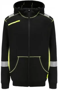 DRESSIPLUUS PESSO KÕRGNÄHTAV JERSEY_HV MUST/KOLLANE XL