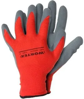 TÖÖKINDAD WORTEX LATEKSKATTEGA WG330 PUNANE 10