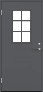 VÄLISUKS SWEDOOR BASIC B0020 TUMEHALL 9X21 VASAK