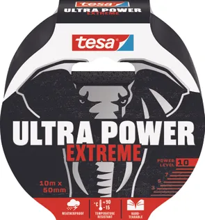 PARANDUSTEIP TESA ULTRA POWER EXTREME 10MX50MM MUST
