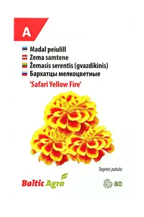 SEEMNED BALTIC AGRO PEIULILL 'SAFARI YELLOW FIRE', 80S
