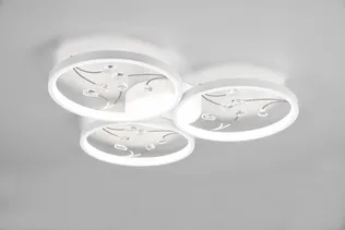 LAELAMP TRIO GROOVY 30W 4000K 3800LM VALGE/KROOM