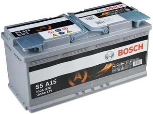 AUTOAKU BOSCH AGM S5 A15 105AH 950A 393X175X190