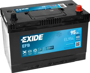 AUTOAKU EXIDE EFB 95AH 800A 306X173X222MM