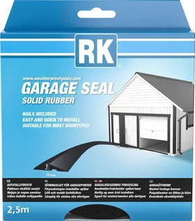 TIHEND RK EPDM GARAAŽIUKSELE/TÕSTETAVALE UKSELE MUST 2,5M