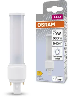 LED LAMP OSRAM 5W D10 EM 840 G24D-1