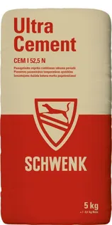 TSEMENT SCHWENK ULTRA CEM I 52,5 N HALL 5KG