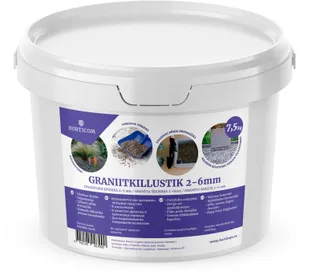 GRANIITKILLUSTIK HORTICOM 2-6 MM 7,5KG ÄMBRIS