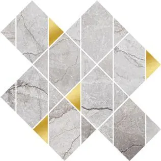 SEINAPLAAT CERSANIT HILLS GREY MOSAIC GLOSSY 29,7X29,7CM