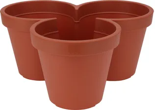 VÄLIS PLASTPOTT EK VIRNASTATAV 44CM, TERRAKOTA