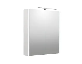 PEEGELKAPP RB BATHROOM URBAN 60 VALGUSTIGA MATT VALGE