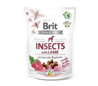 NÄRIMISMAIUS BRIT CARE KOERTELE CRUNCHY CRACKER PUTUKAS&LAMMAS 200G
