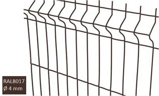 AIA KEEVISPANEEL 3D 50X200/4MM 2,03X2,5M RAL8017