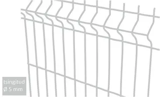 AIA KEEVISPANEEL 3D 50X200/5MM 1,53X2,5M ZN