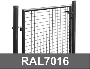 JALGVÄRAV 50X50/4MM 1000X1000MM HALL RAL7016