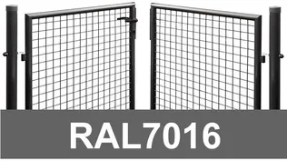 AUTOVÄRAV 50X50/4MM 1500X4000MM HALL RAL7016