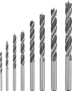 PUIDUTÖÖPUURIDE KOMPLEKT KWB 3-10MM KARP, 8 OSA