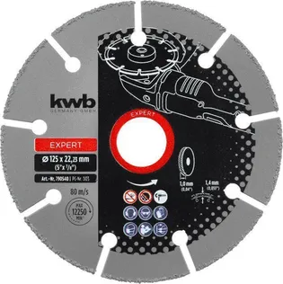 UNIVERSAALLÕIKEKETAS KWB TCG 125MM