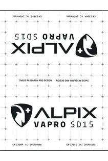 AURUTÕKE ALPIX VAPRO SD15 100G, 1,5M/50M/75M²