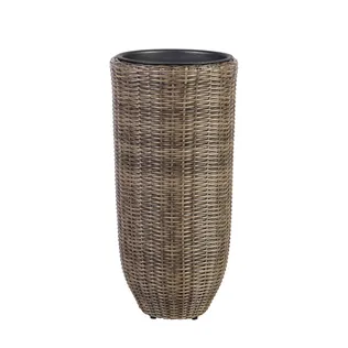 LILLEPOTIÜMBRIS WICKER D37XH77CM TUMEPRUUN