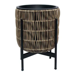 LILLEPOTT WICKER ALUSEGA 30X30XH38CM HELEPRUUN