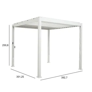 VARIKATUS MIRADOR-111 3X4M VALGE