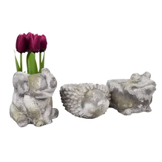 LILLEPOTI ÜMBRIS STONE 17X13XH15,5CM