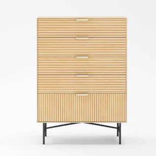 KUMMUT BASSEL 80X40XH114CM 3D MELAMIIN